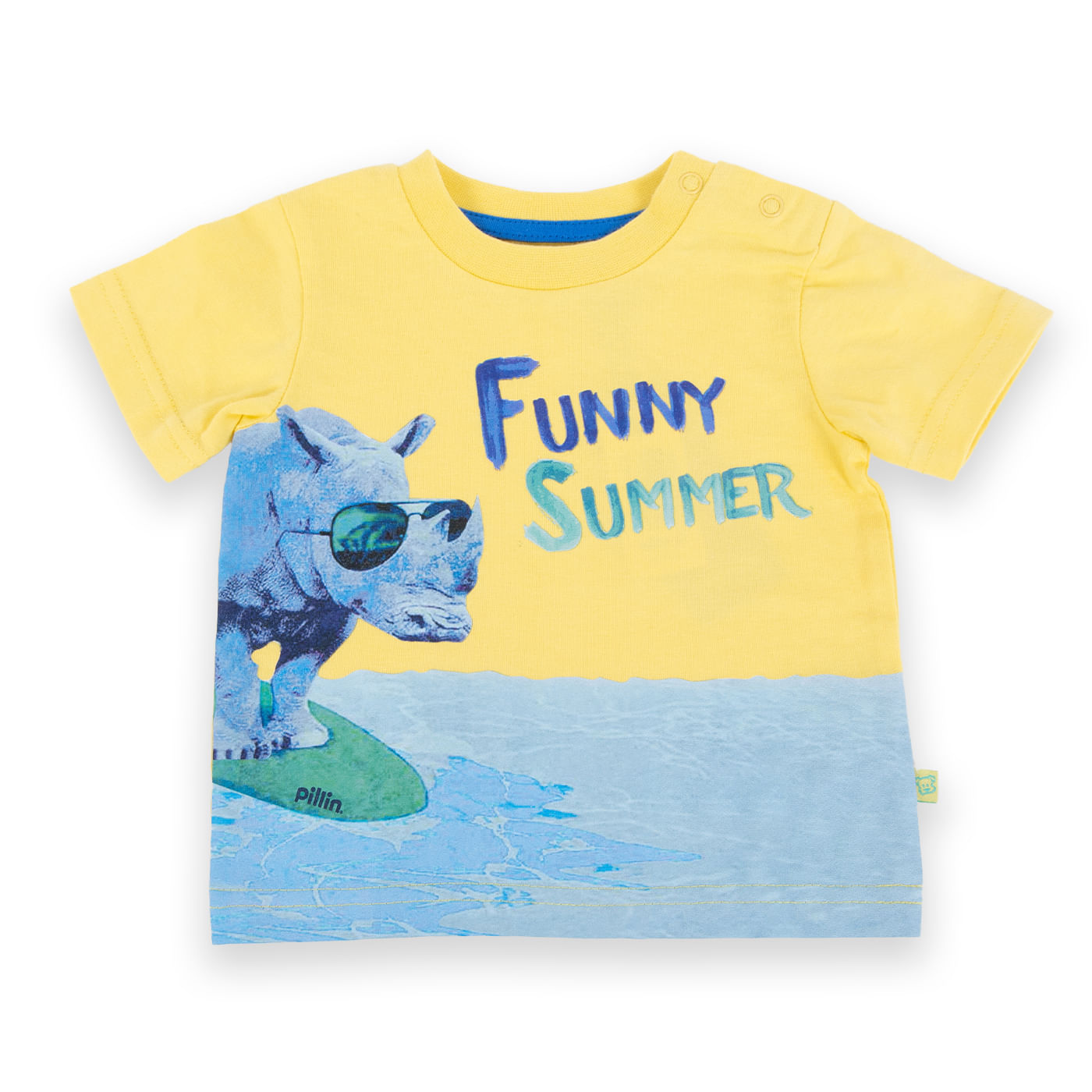 Polera Bebé Niño Amarillo