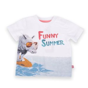 Polera Bebé Niño Blanco