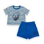 Polera-Bebe-Niño-Azul-electrico-Pillin