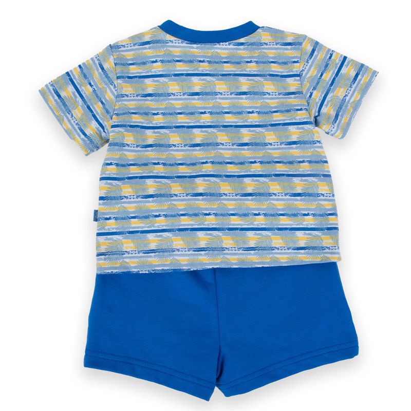 Polera-Bebe-Niño-Azul-electrico-Pillin