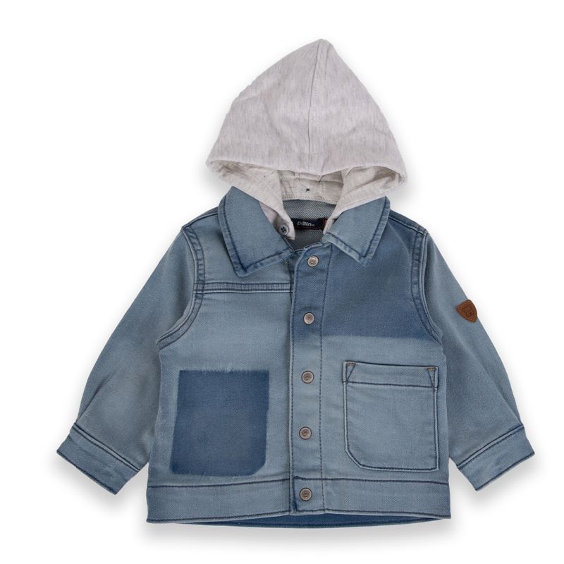 Chaqueta-Bebe-Niño-Denim-Pillin