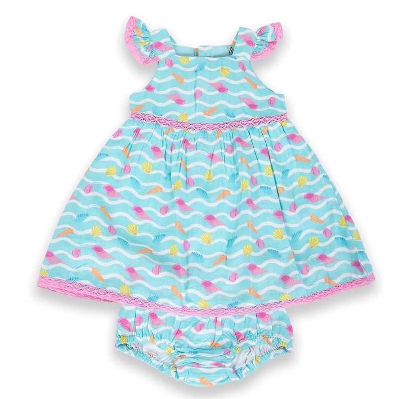 Vestido-Bebe-Niña-Celeste-Pillin