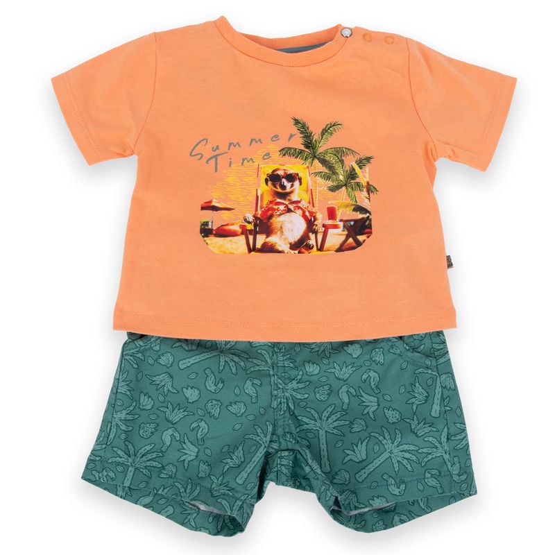 Conjunto-Bebe-Niño-Naranja-Pillin