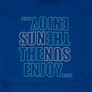 Polerón Niño Azul eléctrico