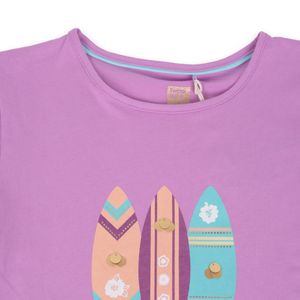 Polera Niña Lavanda
