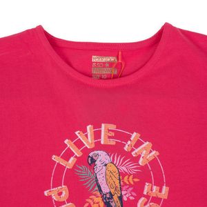 Polera Niña Fucsia oscuro