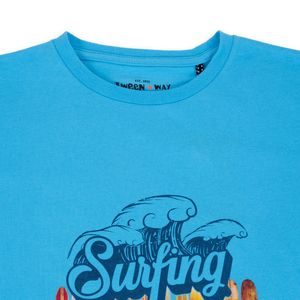 Polera Niño Turquesa