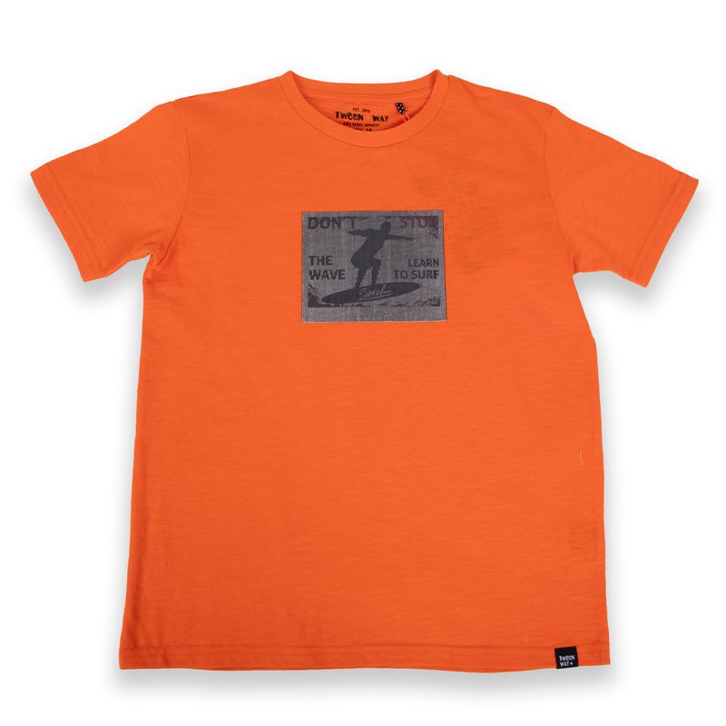 Polera-Niño-Naranja-Pillin