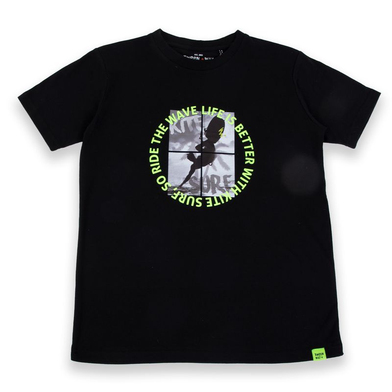 Polera-Niño-Negro-Pillin