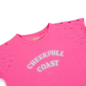 Polera Niña Fucsia