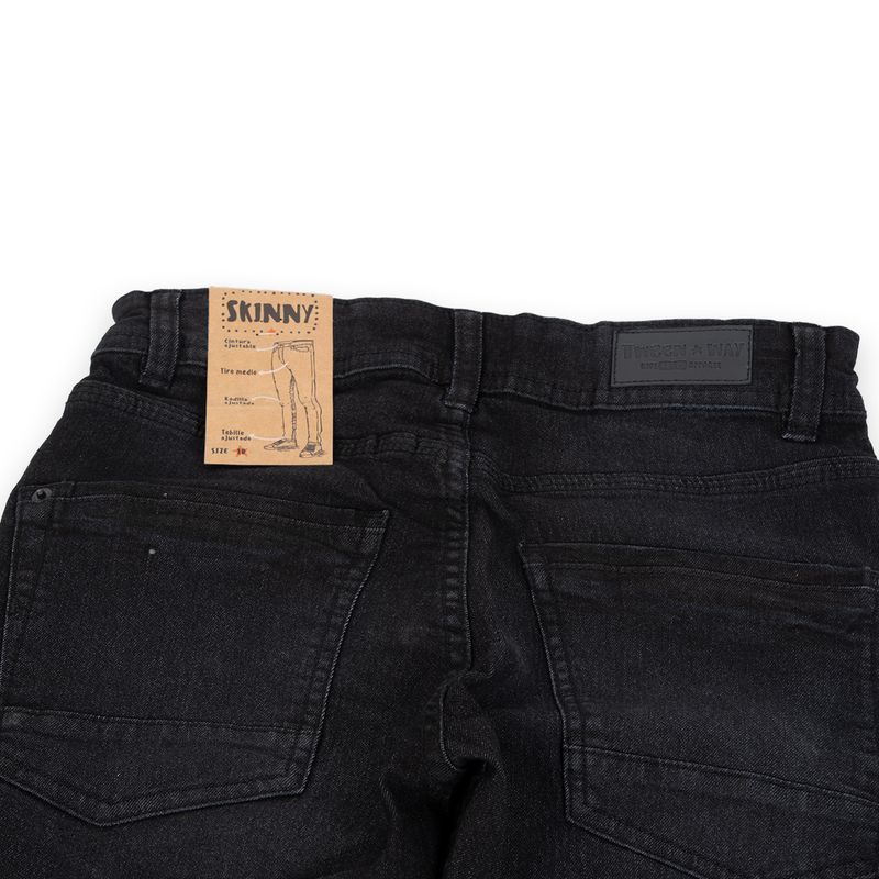 Jeans-Niño-Negro-Pillin