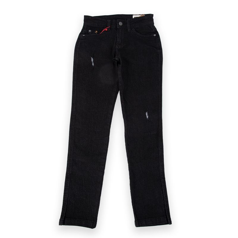 Jeans-Niña-Negro-Pillin