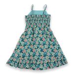 Vestido-Niña-Turquesa-Pillin