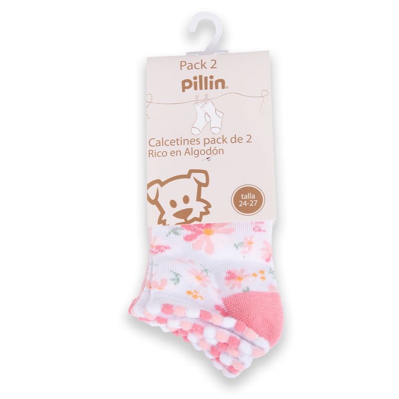 Calcetin-Bebe-Niña-Multicolor-Pillin