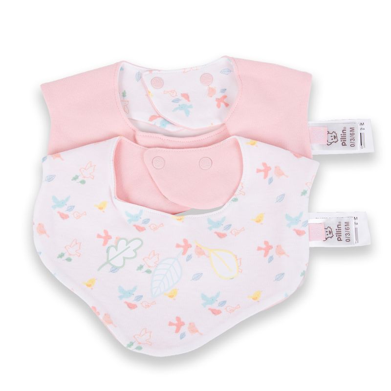 Babero-Bebe-Niña-Multicolor-Pillin