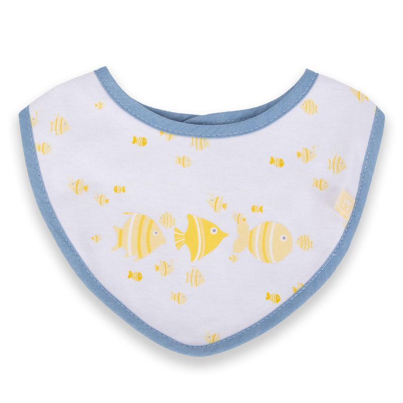 Babero-Unisex-bebe-Multicolor-Pillin