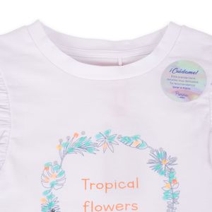 Polera Niña Blanco