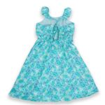 Vestido-Niña-Turquesa-Pillin