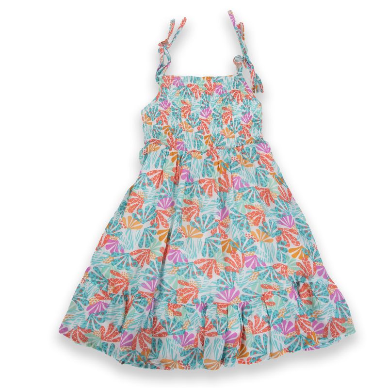 Vestido-Niña-Turquesa-Pillin