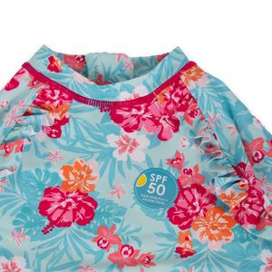 Traje de baño Niña Turquesa