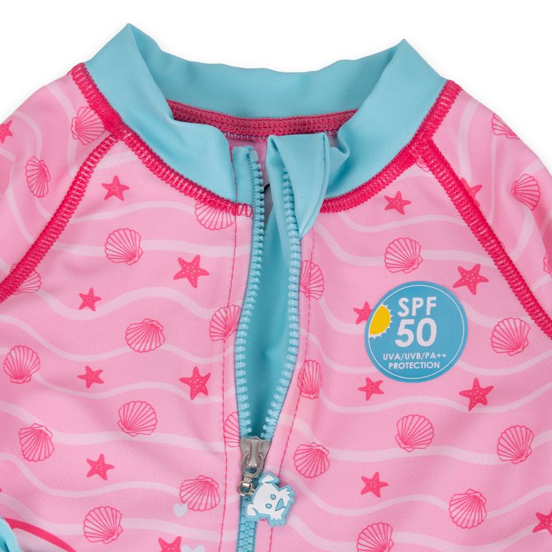 Traje-de-baño-Bebe-Niña-Rosado-Pillin