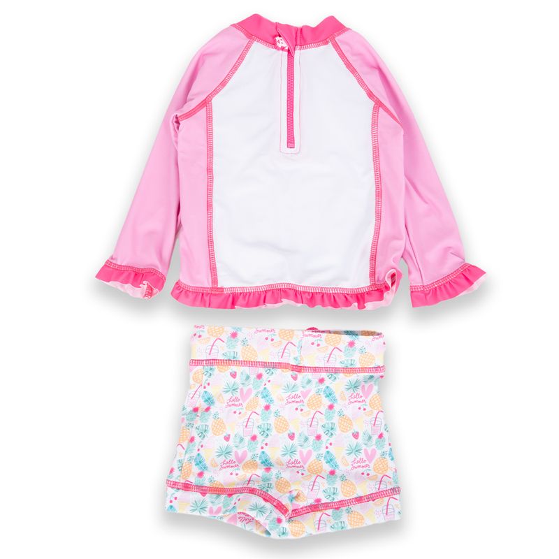Traje-de-baño-Bebe-Niña-Rosado-Pillin
