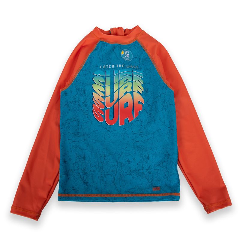 Traje-de-baño-Niño-Naranja-Pillin