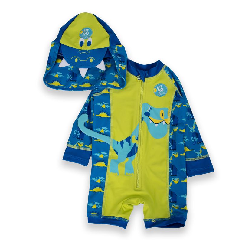 Traje-de-baño-Bebe-Niño-Azul-petroleo-Pillin