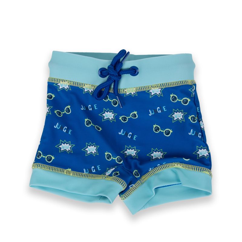 Traje-de-baño-Bebe-Niño-Azul-electrico-Pillin