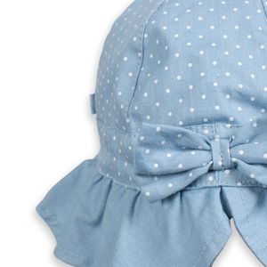 Gorro Bebé Niña Celeste