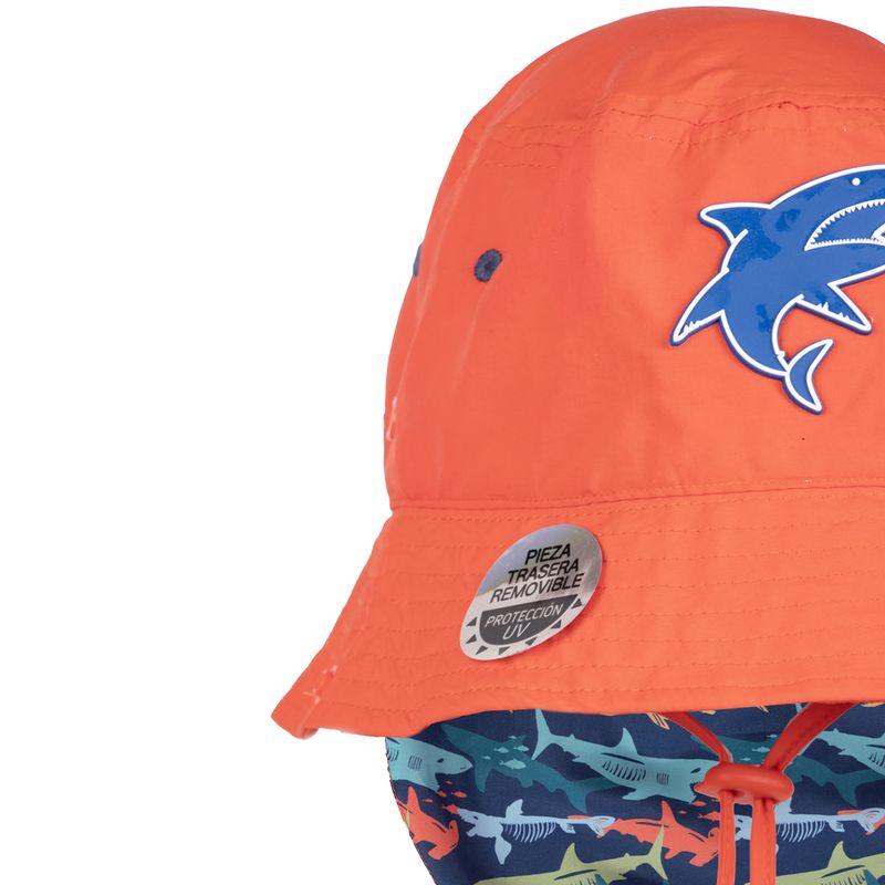 Gorro-Niño-Naranja-Pillin