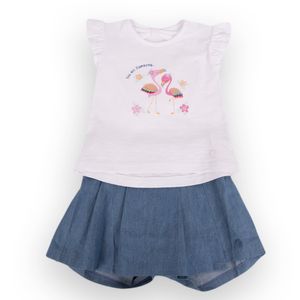 Conjunto Bebé Niña Blanco