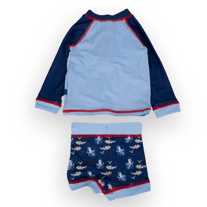 Traje-de-baño-Bebe-Niño-Azul-marino-Pillin