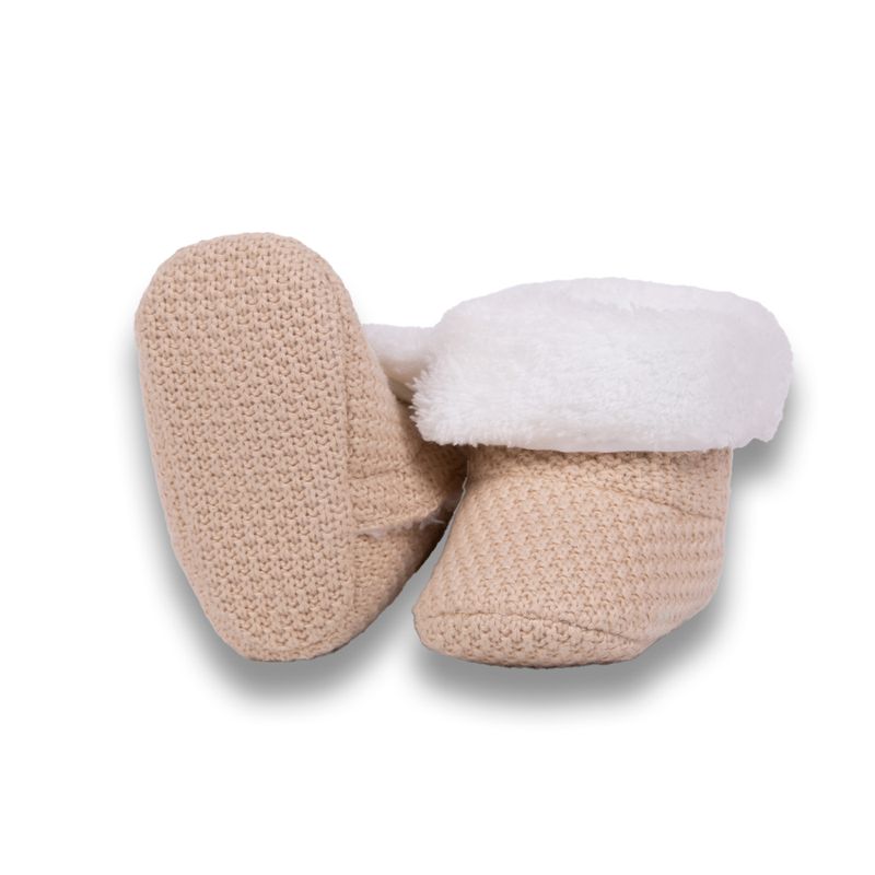 Pantufla-Bebe-Unisex-Beige-Pillin