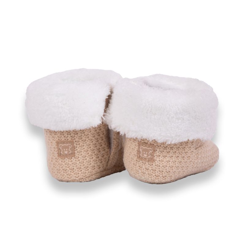 Pantufla-Bebe-Unisex-Beige-Pillin