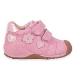 Zapato-Clasico-Bebe-Niña-Rosado-Oscuro-Pillin
