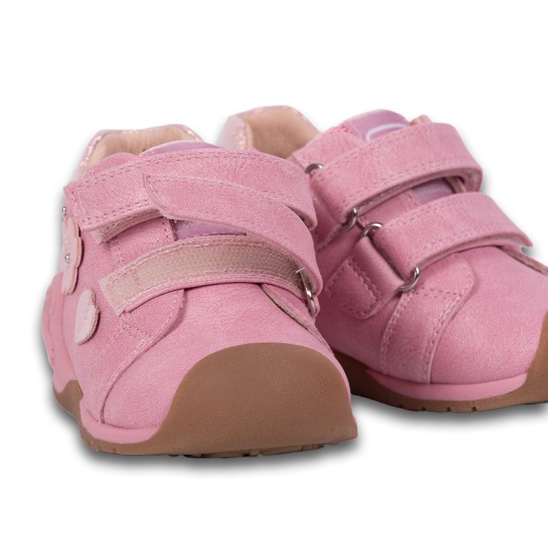 Zapato-Clasico-Bebe-Niña-Rosado-Oscuro-Pillin