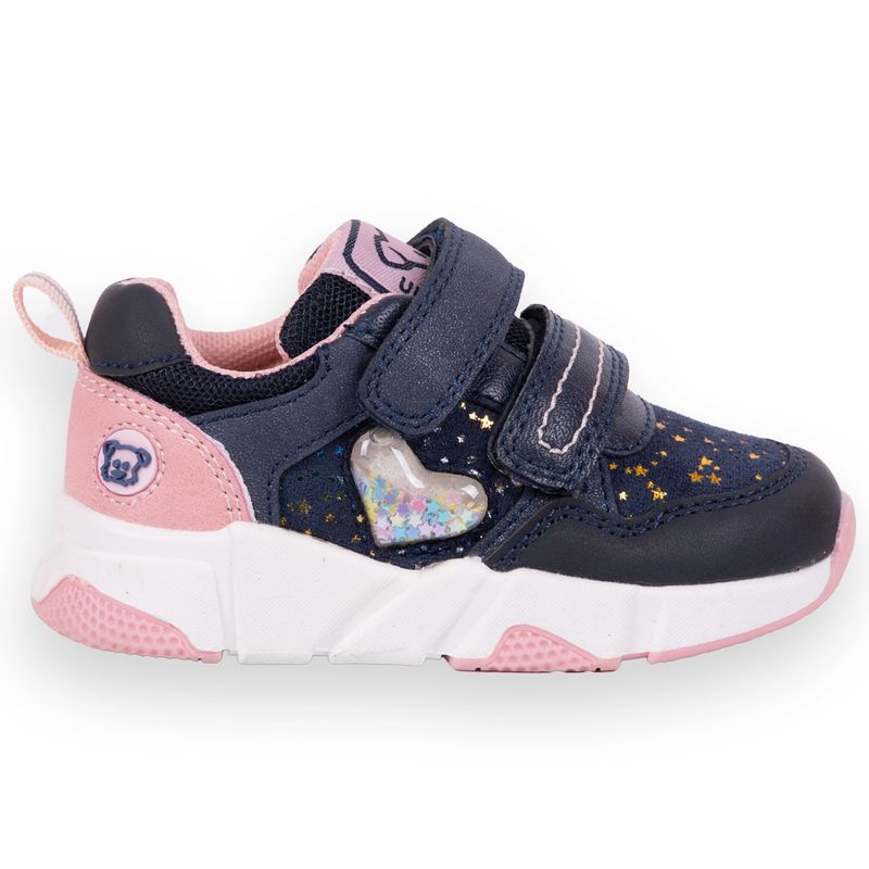 Zapatillas-Urbana-Bebe-Niña-Azul-Pillin