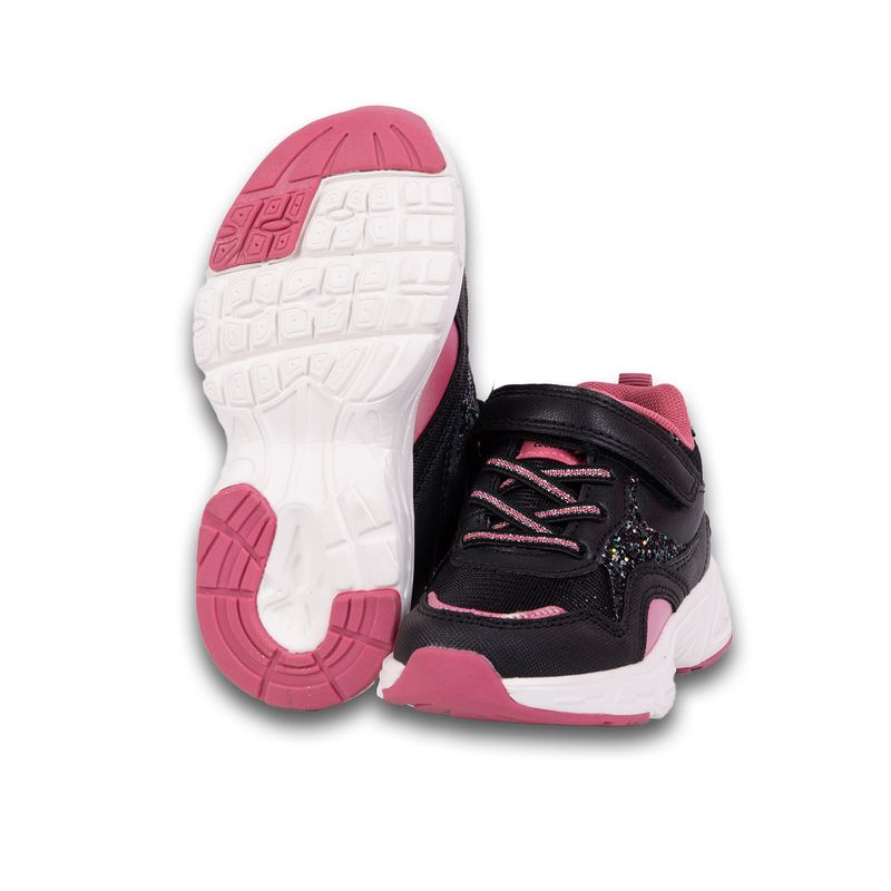 Zapatillas-Urbana-Bebe-Niña-Negro-Pillin