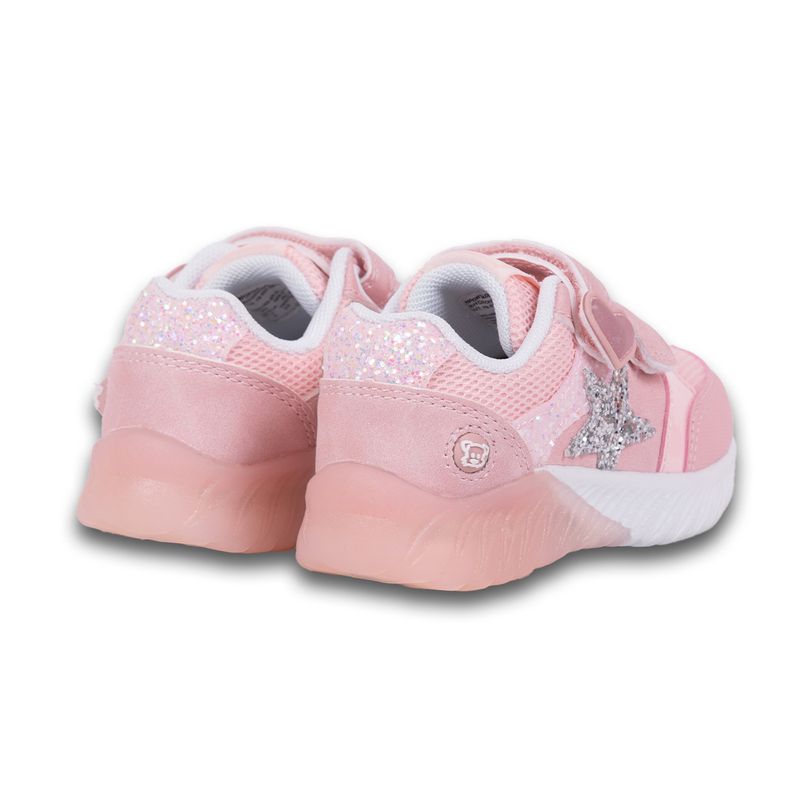 Zapatillas-Luces-Bebe-Niña-Rosado-Pillin