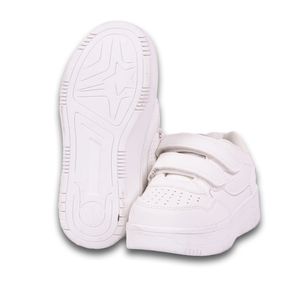Zapatillas Escolar Unisex Blanco