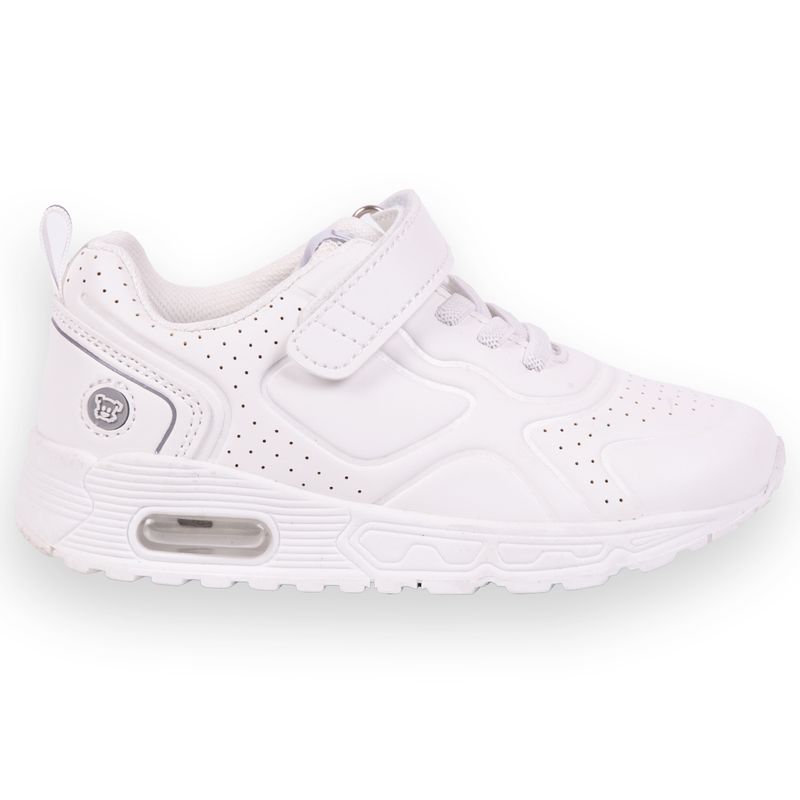 Zapatillas-Escolar-Unisex-Blanco-Pillin