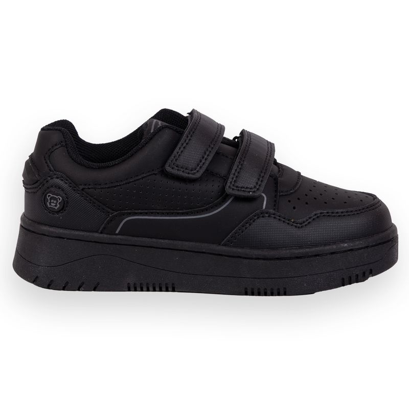 Zapatillas-Escolar-Unisex-Negro-Pillin