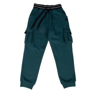 Pantalón Buzo Niño Petroleo