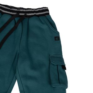Pantalón Buzo Niño Petroleo