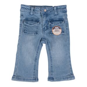 Jeans Bebe Niña Celeste