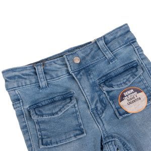 Jeans Bebe Niña Celeste