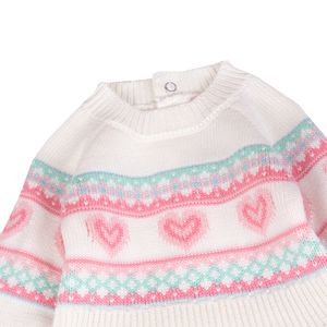 Vestido Bebe Niña Crudo
