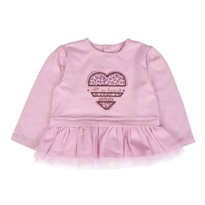 Polera Bebe Niña Rosado