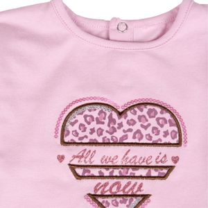 Polera Bebe Niña Rosado